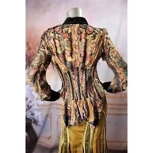 お値下げ　Roberto cavalli M ベージュ　ジャケット　貴重　Y2k Y2k Vintage Roberto Cavalli Mesh Top Zebra Print, Animal